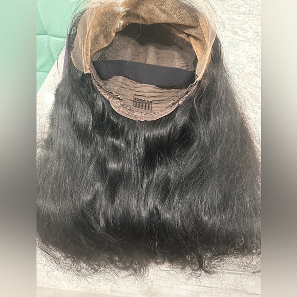 SILKY STRAIGHT 13X4 FRONTAL UNDETECTABLE HD LACE LONG WIG 100% HUMAN HAIR - Picture 5 of 12
